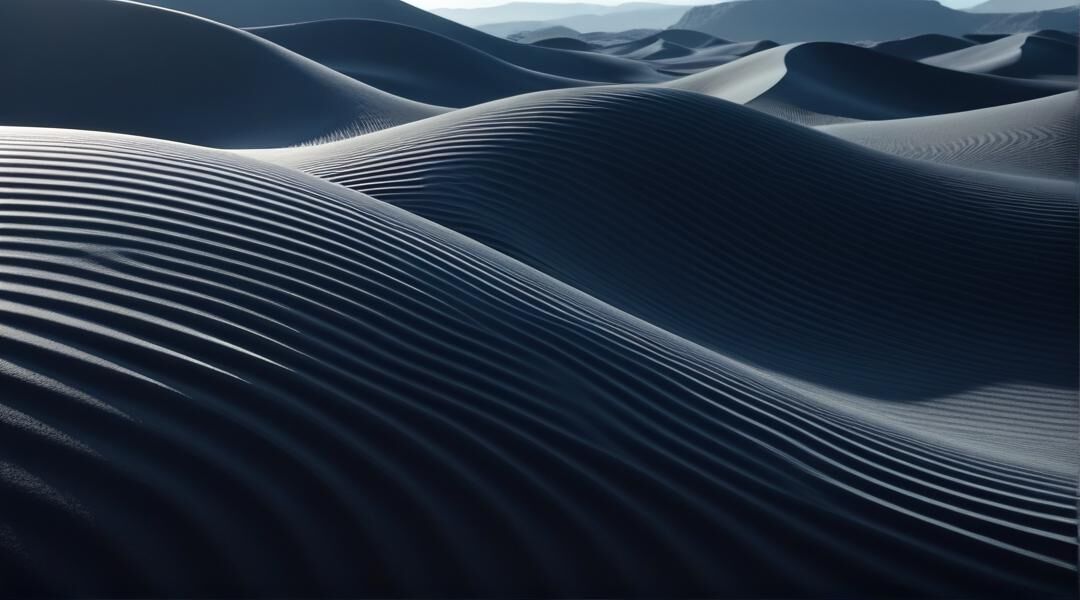 blue-gray sand hills